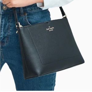 Kate Spade harlow Leather Crossbody ~NWT~ Black